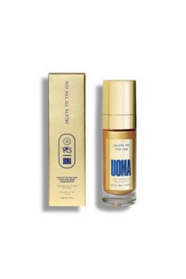 UOMA Beauty Salute to the Sun Highlighter GOODS Boots New Gold