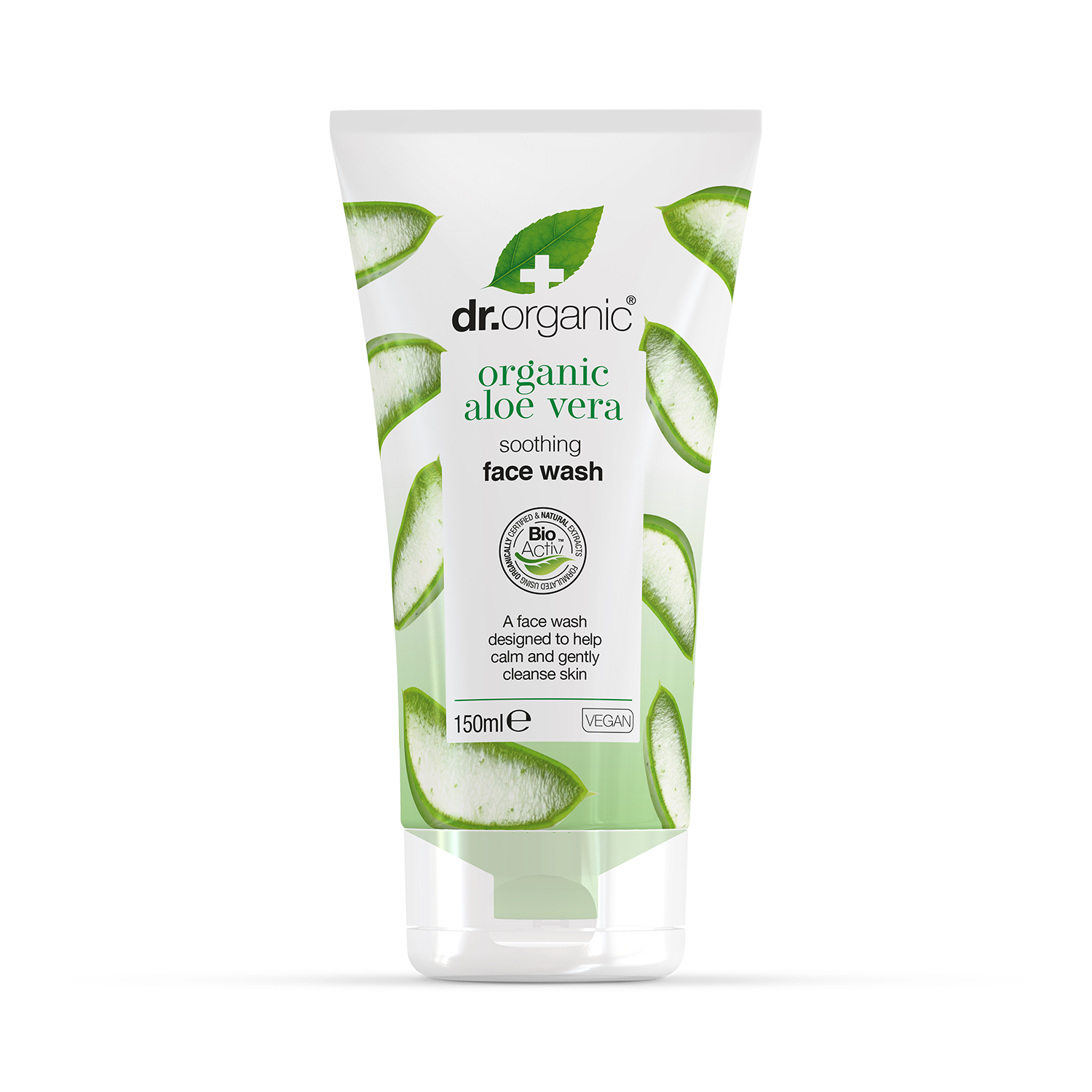 Dr Organic Aloe Vera Soothing Face Wash 150ml - McGrocer