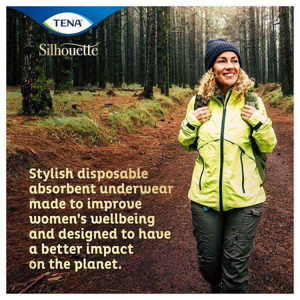 TENA Silhouette Incontinence Pants Plus Size Medium 9 pack GOODS Superdrug