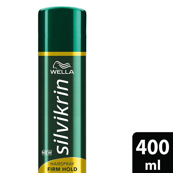 Wella Silvikrin Firm Hold Hairspray, 400 ml GOODS Superdrug