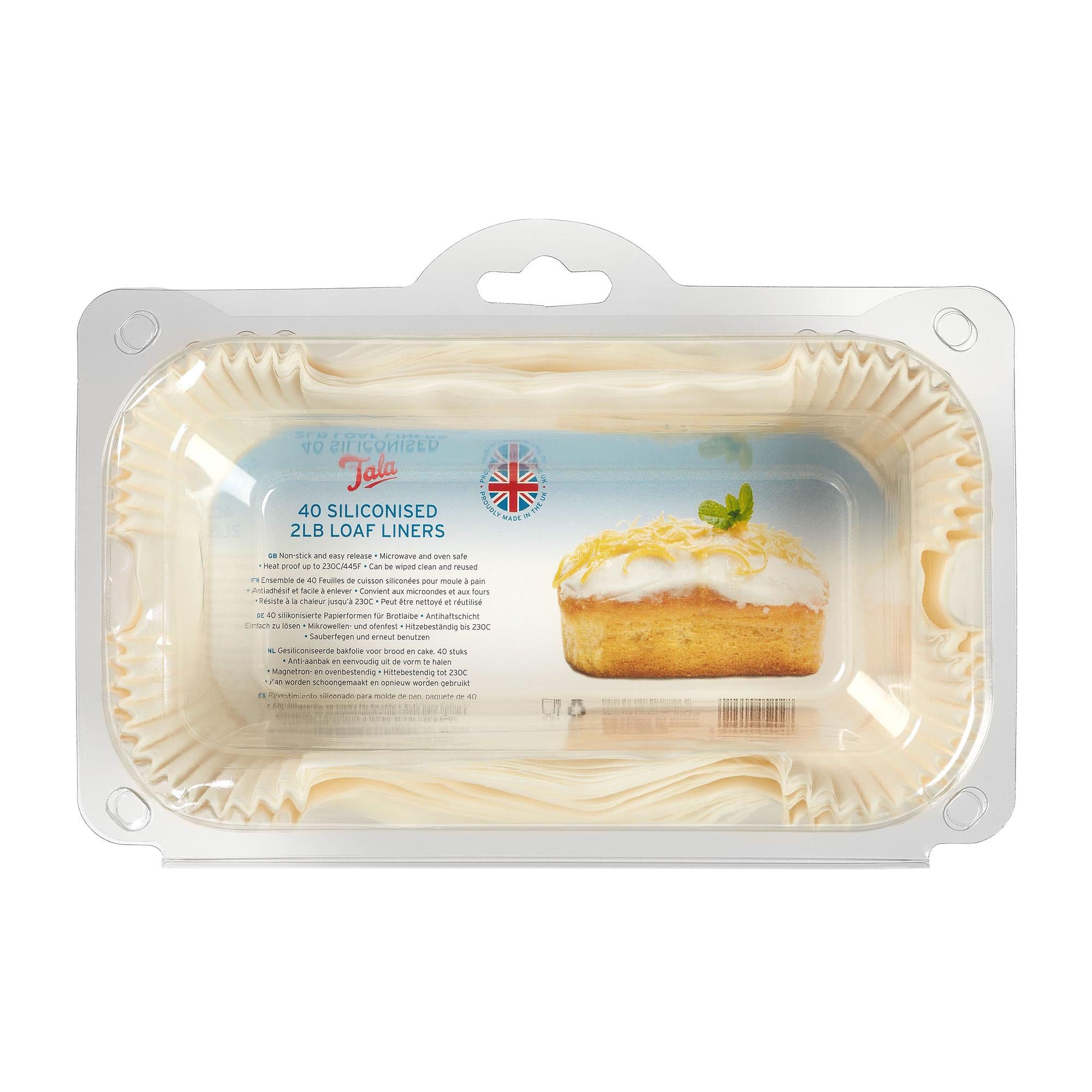 Tala Siliconised Loaf Liners Set of 40 2Lb GOODS Sainsburys