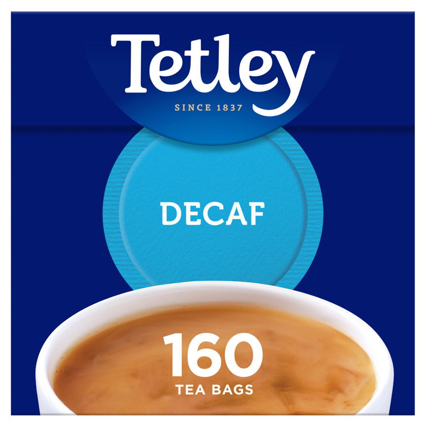 Tetley Decaf 160 Tea Bags GOODS ASDA