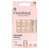 Superdrug Finishing Touches Fake Nails Extra Short Pink GOODS Superdrug
