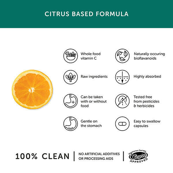 Together Health Vitamin C – Vegan – 30 Capsules GOODS Superdrug