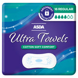 ASDA 16 Regular Ultra Towels - McGrocer
