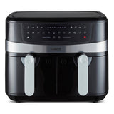 Tower T17088 Dual Basket Vortx Air Fryer Black 9L GOODS Sainsburys