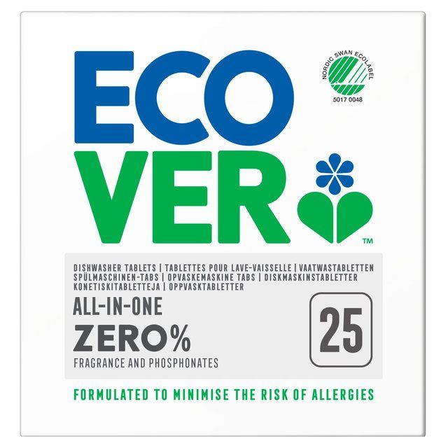 Ecover Zero Dishwasher Tablets 25 per pack