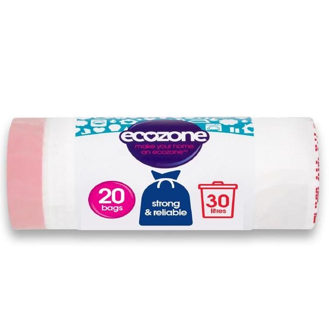 Ecozone Oxo-Biodegradable Bin Liners 30L 20 per pack
