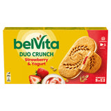 Belvita Breakfast Biscuits Duo Crunch Strawberry and Live Yogurt 5 Pack - McGrocer