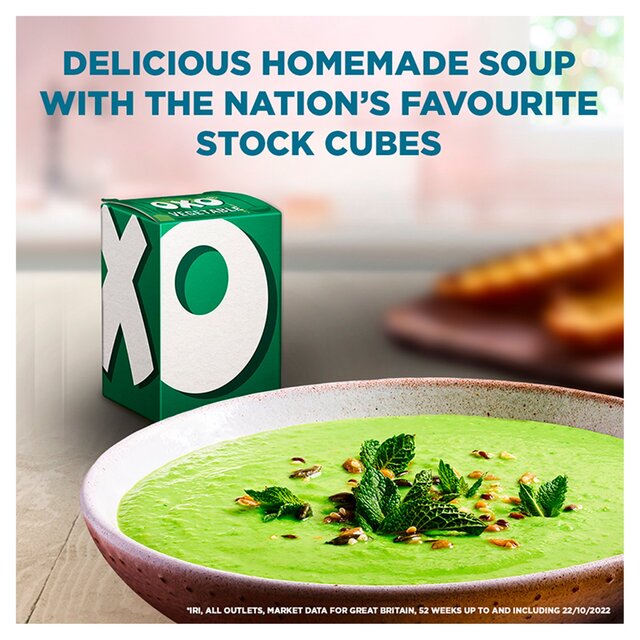 Oxo 12 Vegetable Stock Cubes   71g - McGrocer