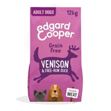 Edgard & Cooper Adult Grain Free Dry Dog Food with Venison & Free-Run Duck   12kg