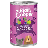 Edgard & Cooper Adult Grain Free Wet Dog Food with Game & Duck   400g