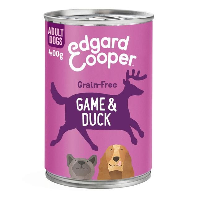 Edgard & Cooper Adult Grain Free Wet Dog Food with Game & Duck   400g