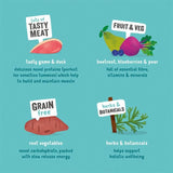 Edgard & Cooper Adult Grain Free Wet Dog Food with Game & Duck   400g