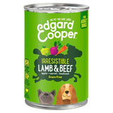 Edgard & Cooper Adult Grain Free Wet Dog Food with Lamb & Beef   400g