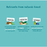 Edgard & Cooper Fresh Dog Dry Food Plant Based Adult Carrot & Courgette 2.5kg