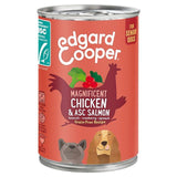 Edgard & Cooper Senior Grain Free Wet Dog Food with Chicken & Salmon   400g
