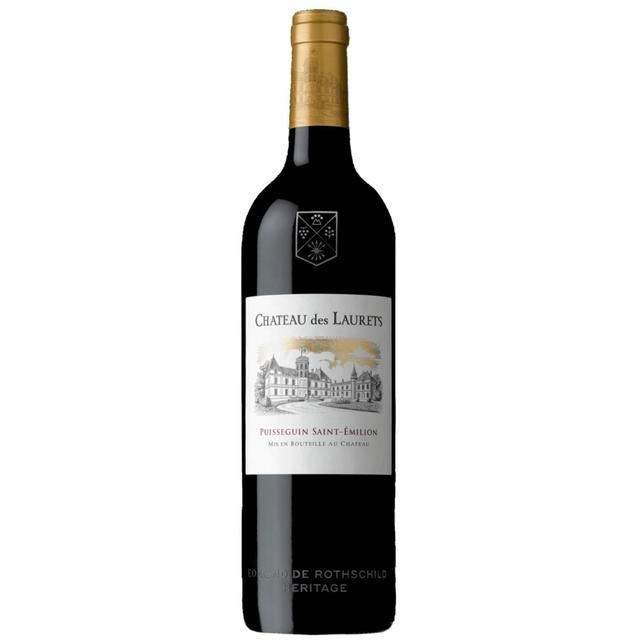 Edmond de Rothschild Chateau des Laurets Puisseguin St.Emilion Bordeaux 75cl