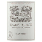 Edmond de Rothschild Chateau Odilon Haut-Medoc Bordeaux 75cl