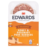 Edwards Honey & Rosemary Pork Burgers 300g