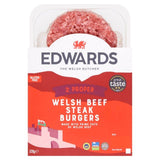 Edwards Welsh Beef Steak Burgers 320g