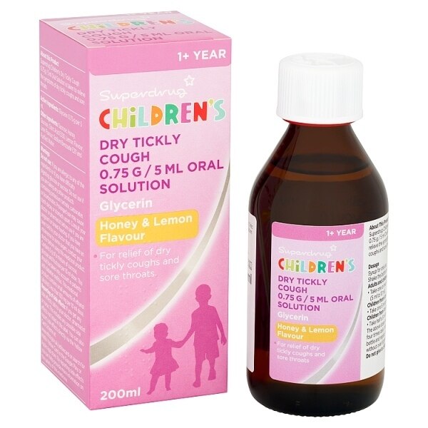 Superdrug Children’s Dry Tickly Cough GOODS Superdrug