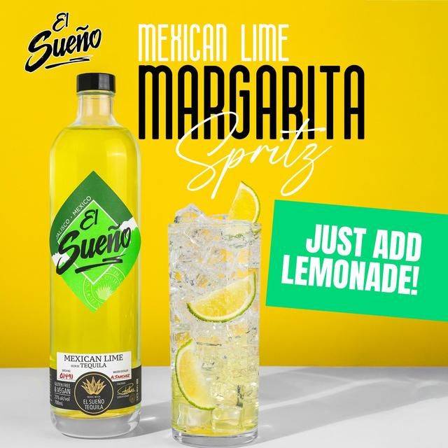 El Sueno Mexican Lime Tequila Liqueur 70cl