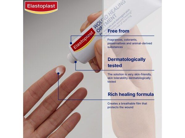 Elastoplast Faster Healing Wound Ointment Cream 20g