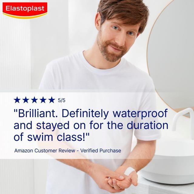 Elastoplast Waterproof Wound Pad Dressing XL 5 per pack