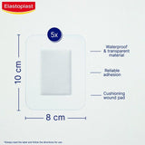 Elastoplast Waterproof Wound Pad Dressing XXL 5 per pack