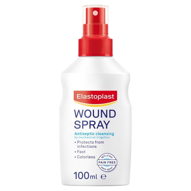 Elastoplast Wound Healing Pain-Free Antiseptic Cleaning Spray 100ml