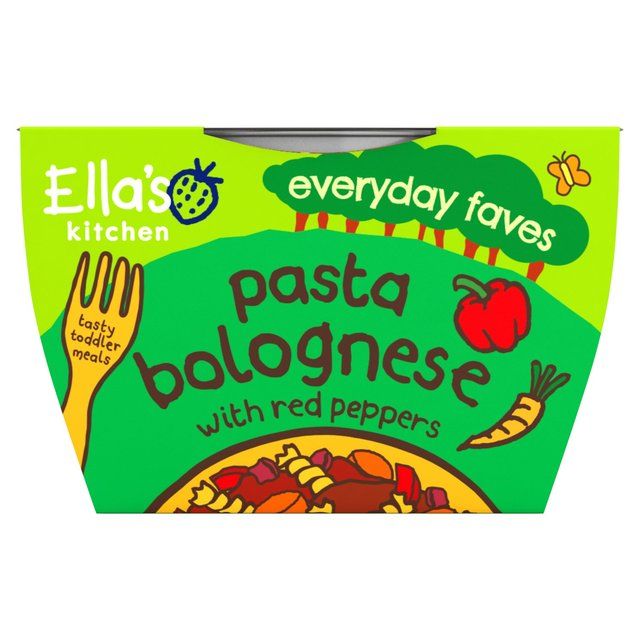 Ella's Kitchen Beef Pasta Bolognese Toddler Tray Meal 12+ Months 200g
