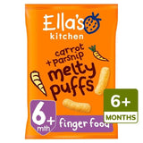 Ella's Kitchen Carrot & Parsnip Melty Puffs Baby Snack 6+ Months 20g
