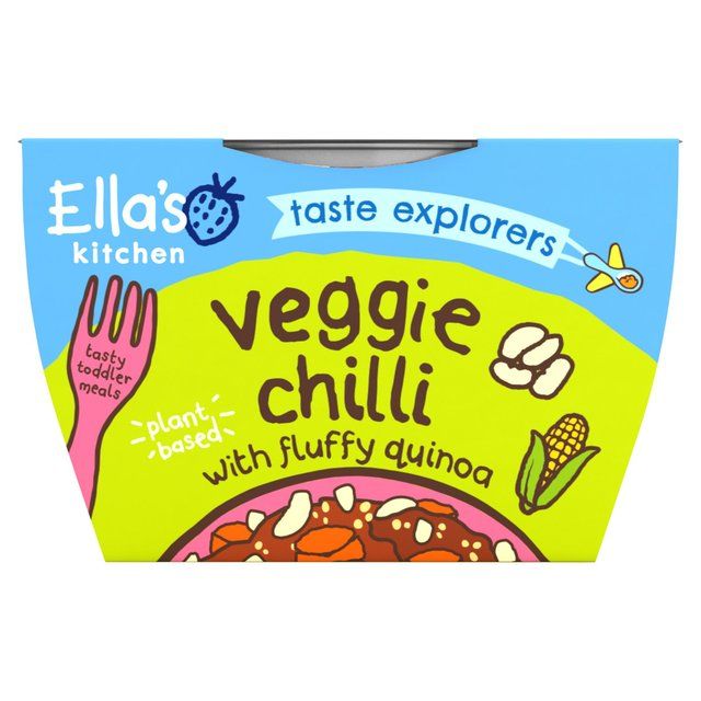 Ella's Kitchen Veggie Quinoa Chilli Toddler Tray Meal 12+ Months 200g