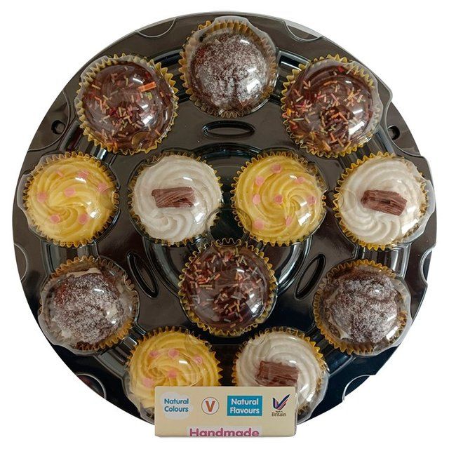 Emma's Seasonal Party Platter Cupcakes 12 per pack