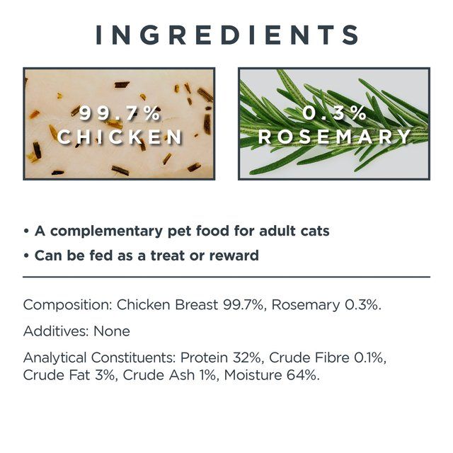 Encore Chicken Fillet with Rosemary Cat Treat 30g