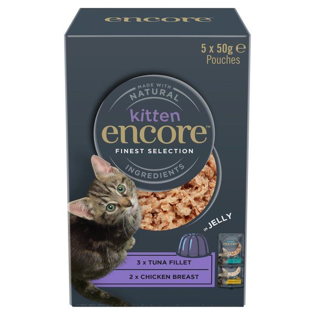 Encore Wet Cat Kitten Jelly Selection 5 x 50g