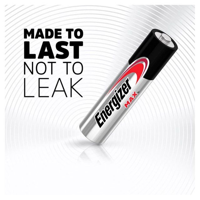 Energizer Max Alkaline AAA 8 per pack