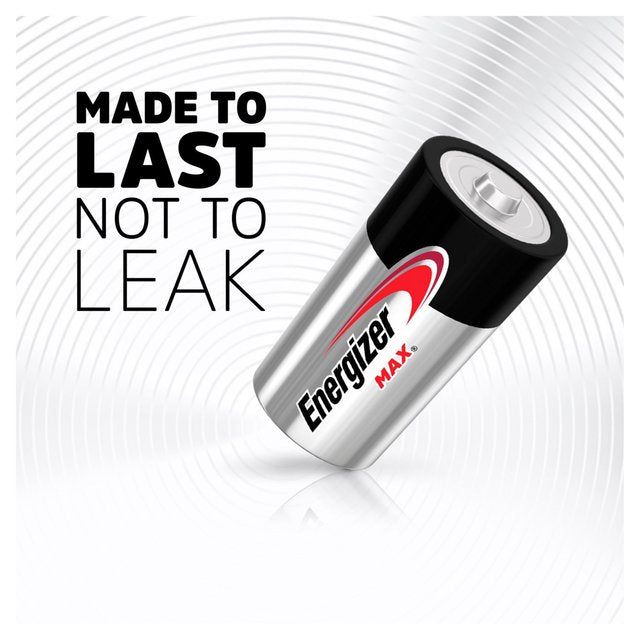 Energizer Max C Batteries Alkaline 4 per pack