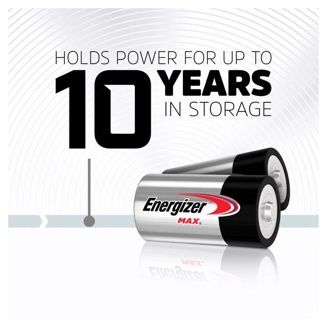 Energizer Max C Batteries Alkaline 4 per pack