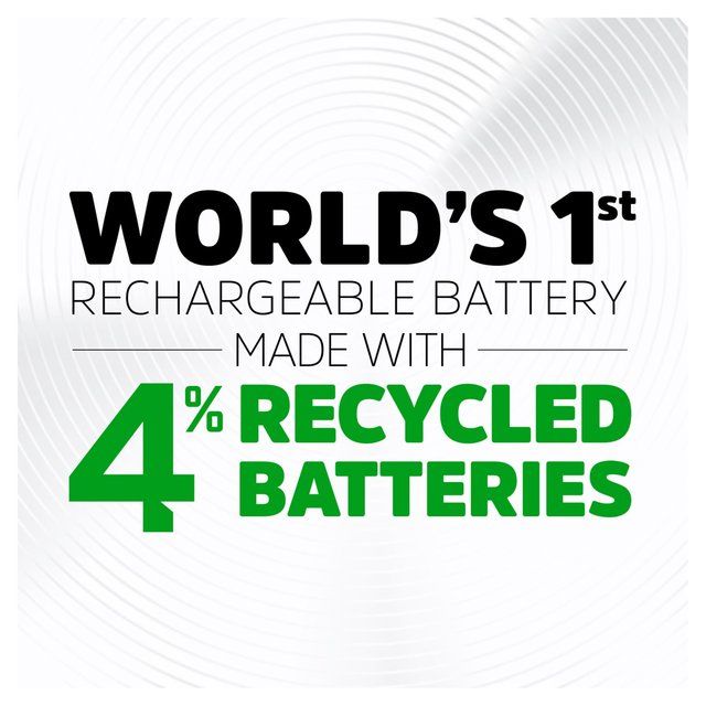 Energizer Power Plus AAA Rechargeable Batteries 4 per pack