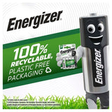 Energizer Power Plus AAA Rechargeable Batteries 4 per pack