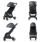 Ergobaby Metro+ Compact City Stroller with Carry Bag - Slate Grey