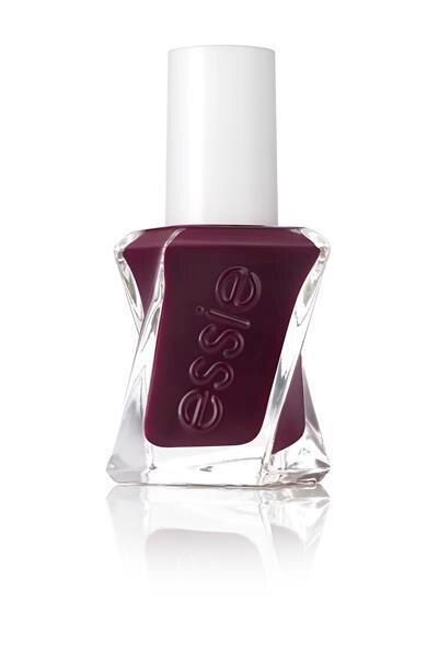 essie Gel Couture 370 Model Clicks Dark Red Nail Polish