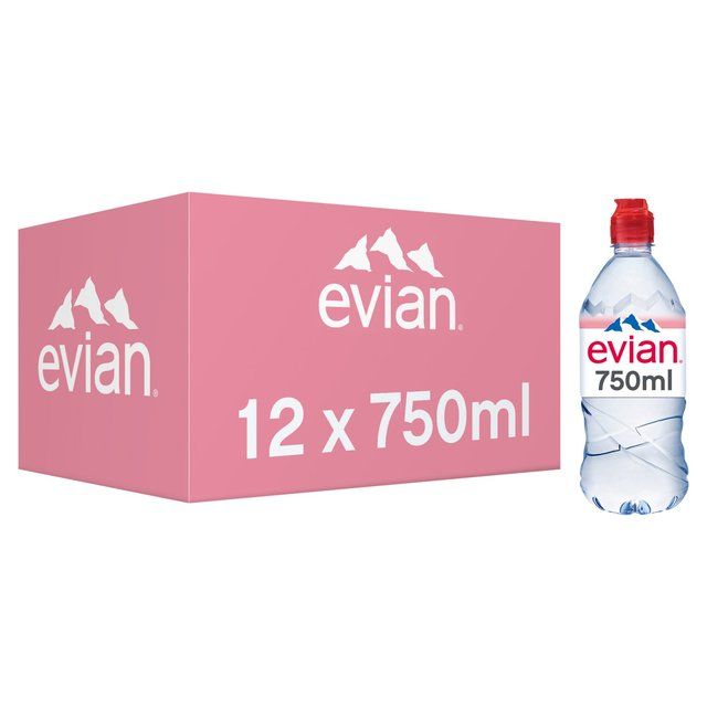 Evian Still Mineral Water 12 x 750ml