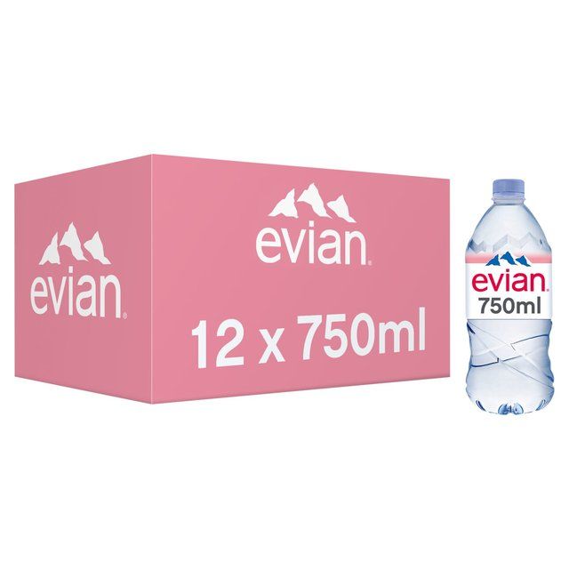 Evian Still Mineral Water 12 x 750ml