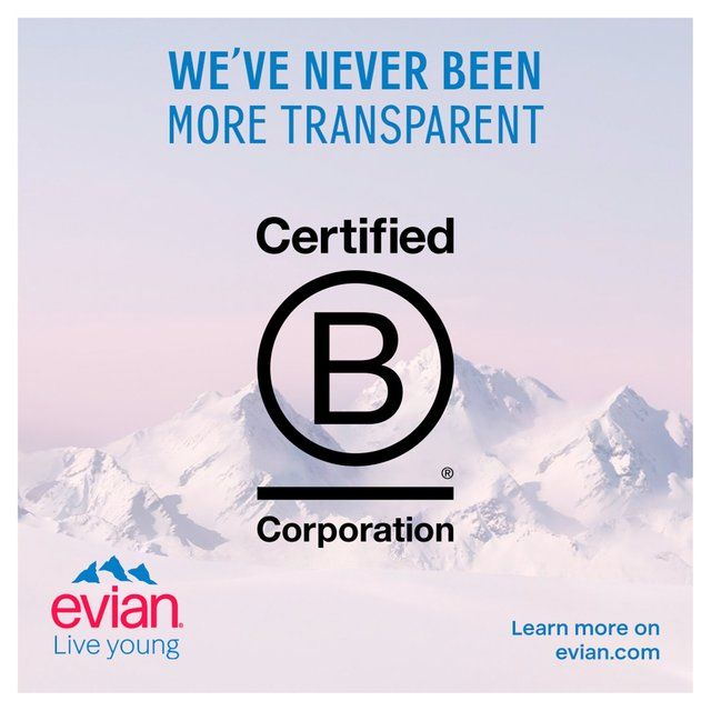 Evian Still Mineral Water 6 x 1.5L