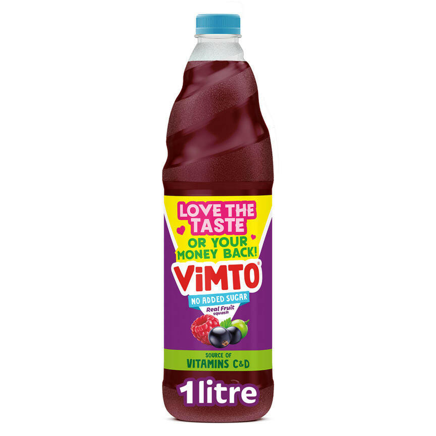 Vimto No Added Sugar Mixed Fruit Squash GOODS ASDA