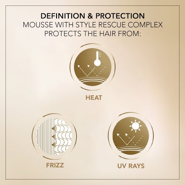Wella deluxe Definiton & Protection Mousse 200ml GOODS Superdrug