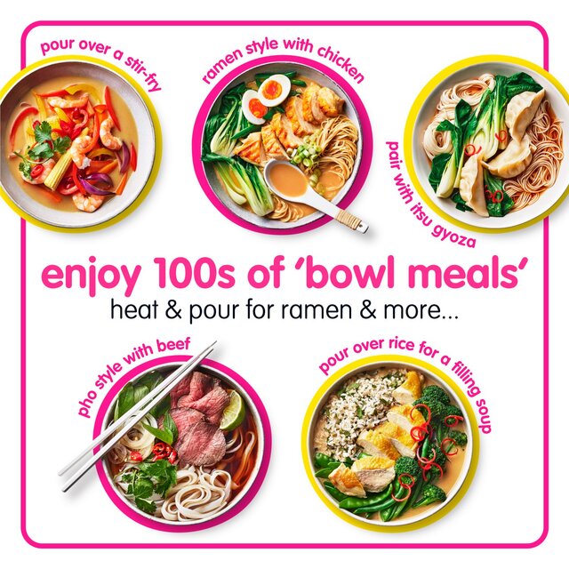 itsu Chicken Ramen Brilliant Broth for 2   500ml - McGrocer